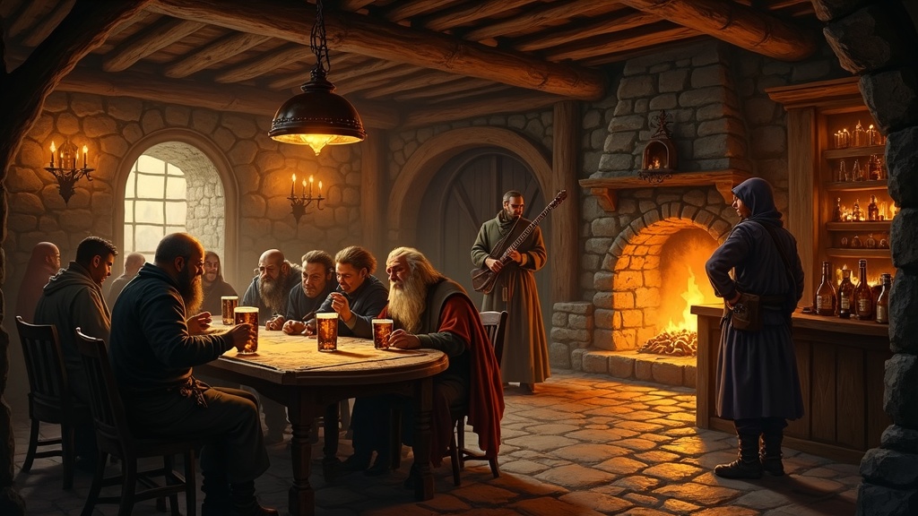 Medieval tavern